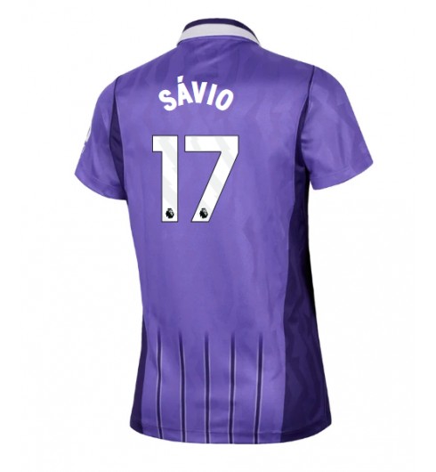 Tottenham Hotspur Savio #17 Alternativní Dres pro Dámské 2026-27 Krátký Rukáv Tottenham Hotspur Savio #17 Alternativní Dres pro Dámské 2026-27 Krátký Rukáv